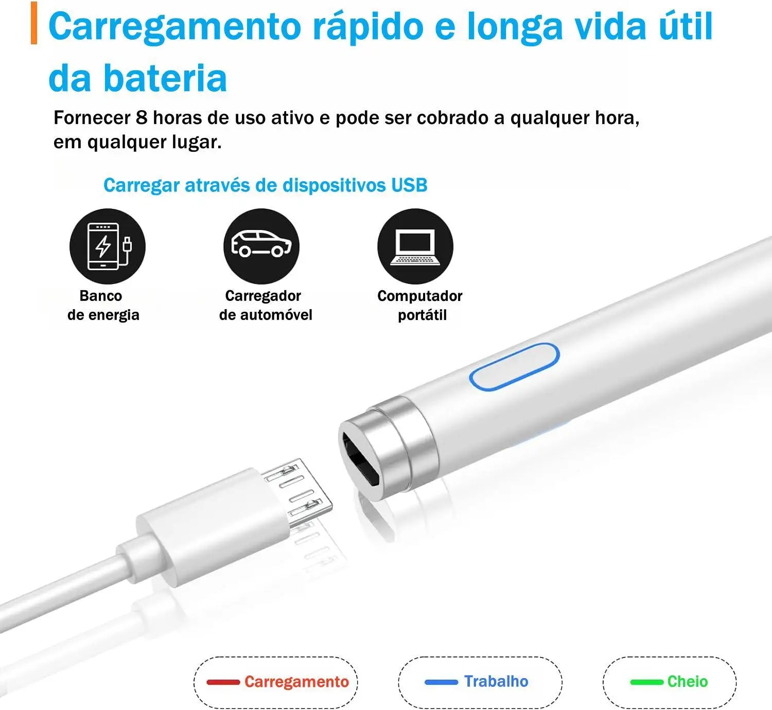 Caneta Stylus Ultra-Precisão