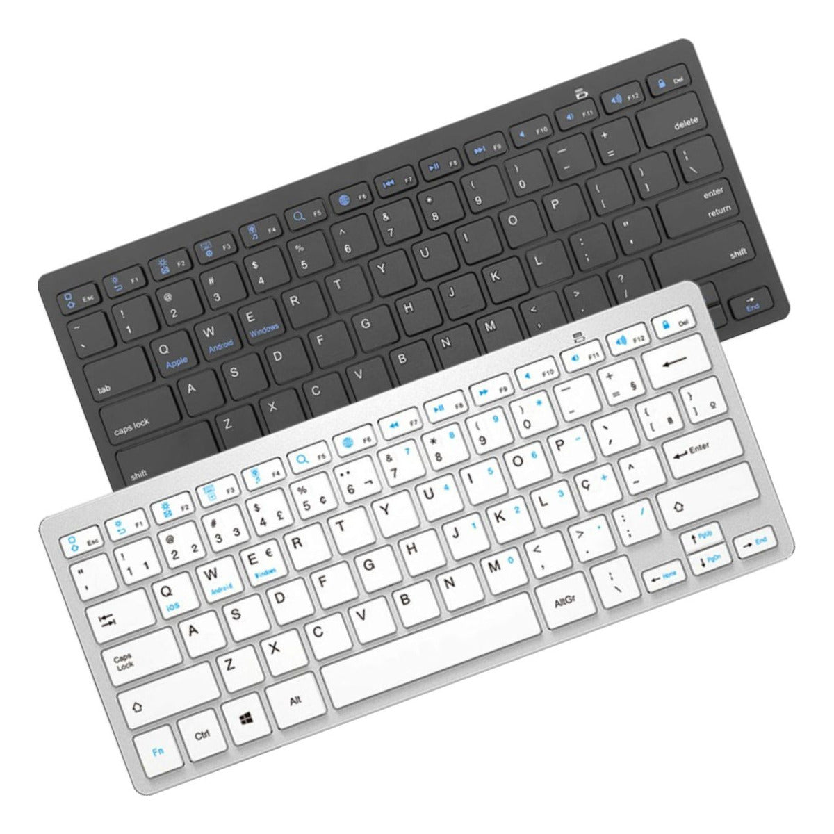 Teclado Bluetooth Sem Fio Padrão Apple iMac iPad PC Wireless