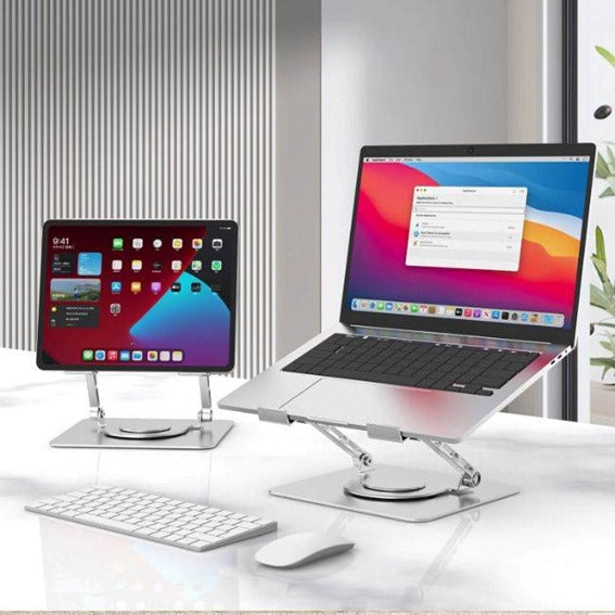 Suporte Giratório SpinFlex 360º para Notebook - 50% OFF + FRETE GRÁTIS