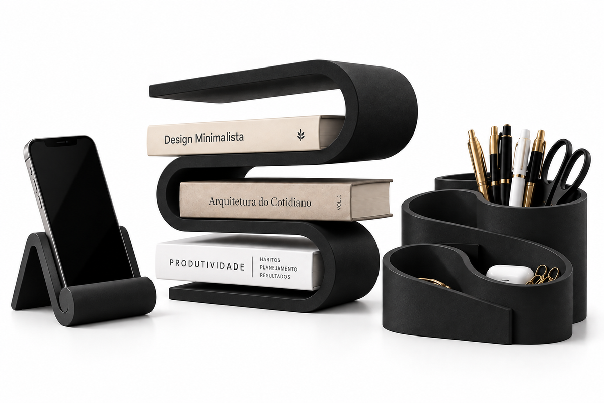LINEA DESK — Kit Organizador para Escritório
