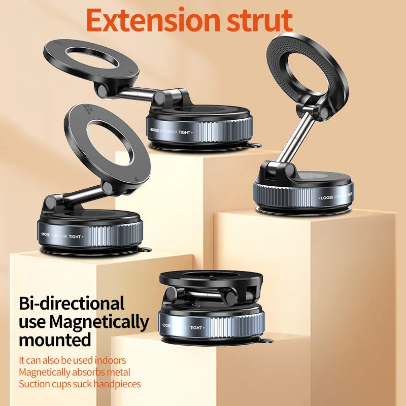 Suporte Magnético Dobrável WONDRARISE 360° - Revolucione a Forma de Usar Seu Smartphone!