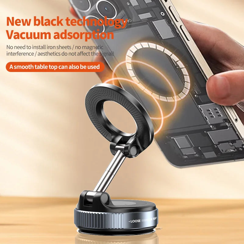 Suporte Magnético Dobrável WONDRARISE 360° - Revolucione a Forma de Usar Seu Smartphone!