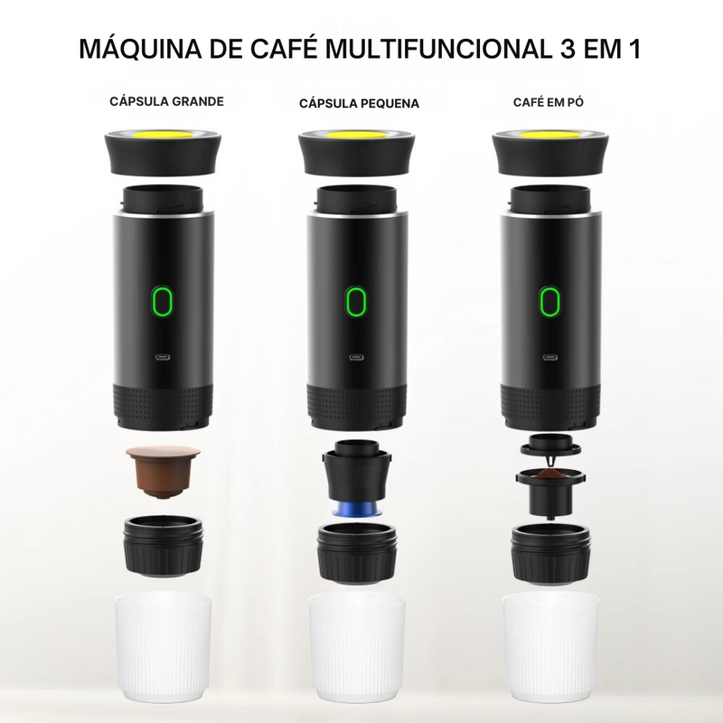 Máquina de Café Automática – Para Levar com Você