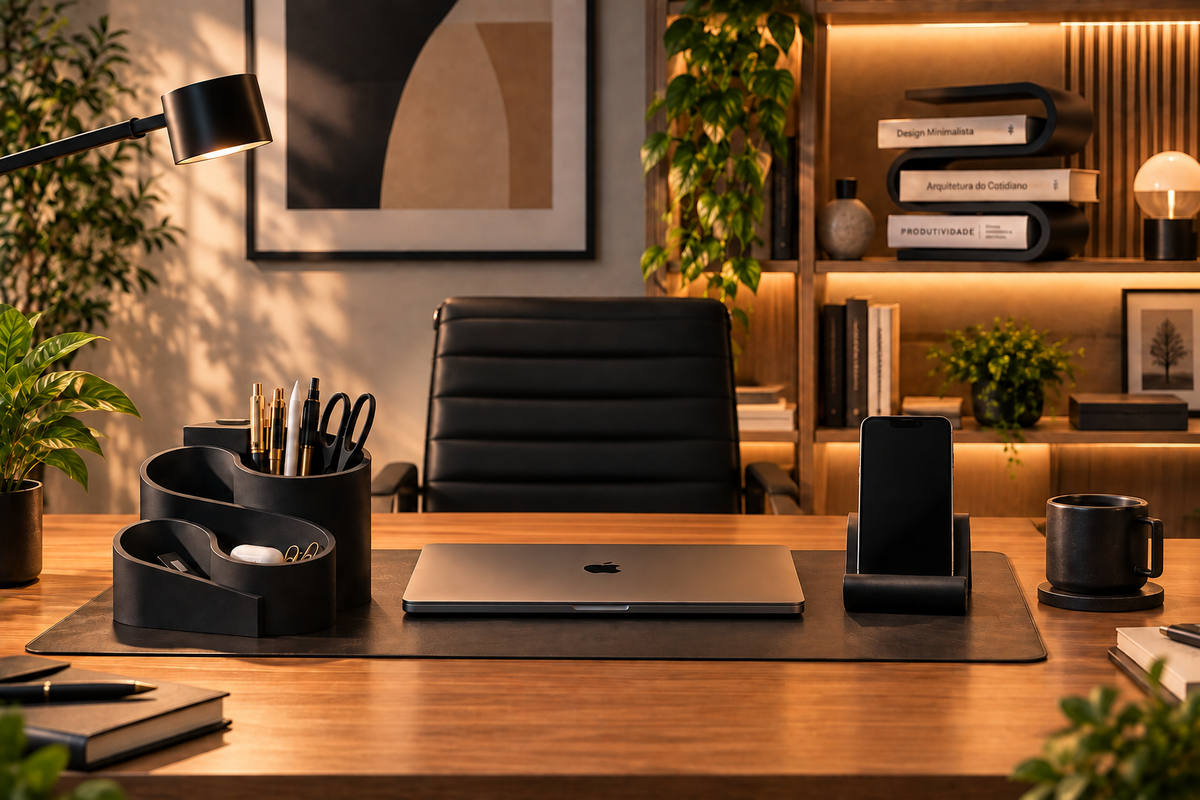LINEA DESK — Kit Organizador para Escritório