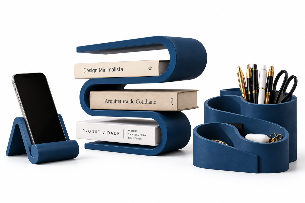 LINEA DESK — Kit Organizador para Escritório