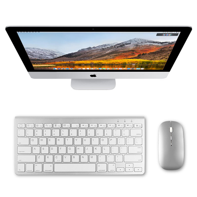 Teclado Bluetooth Sem Fio Padrão Apple iMac iPad PC Wireless