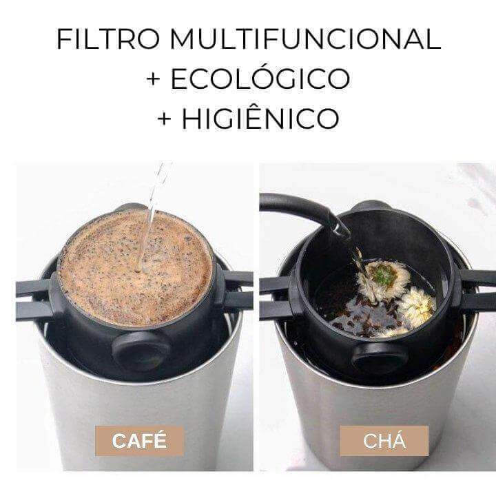 Mini Filtro de Café Portátil - Compre 1 e leve outro de Brinde