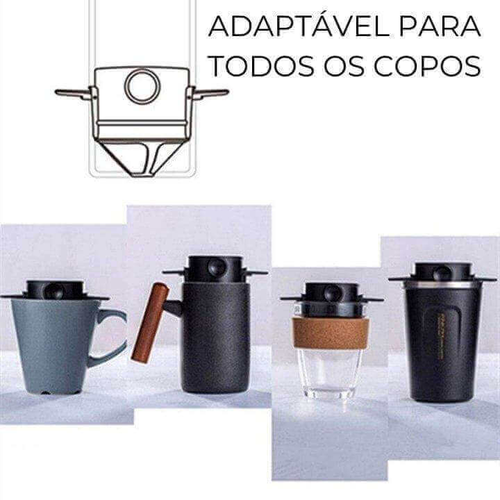 Mini Filtro de Café Portátil - Compre 1 e leve outro de Brinde